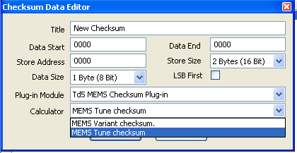 Checksum Plugin UI